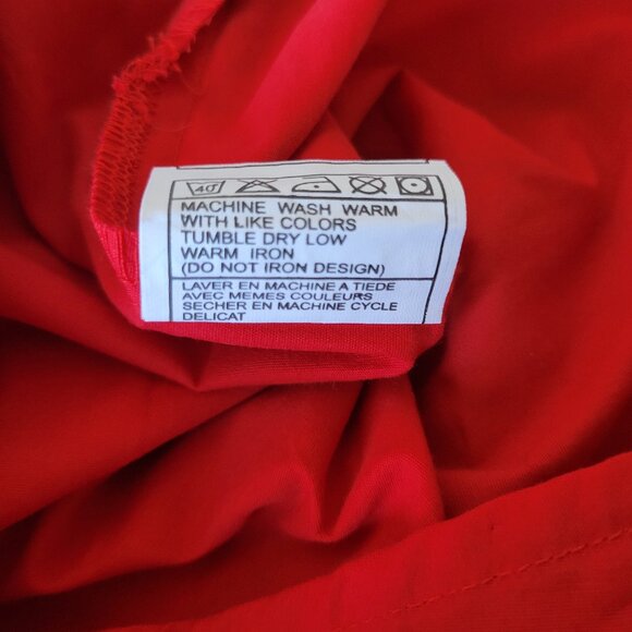 Minotauro Western Wear Embroidered Button-down Shirt, Women’s Sz 14, Red/Black - Picture 10 of 10